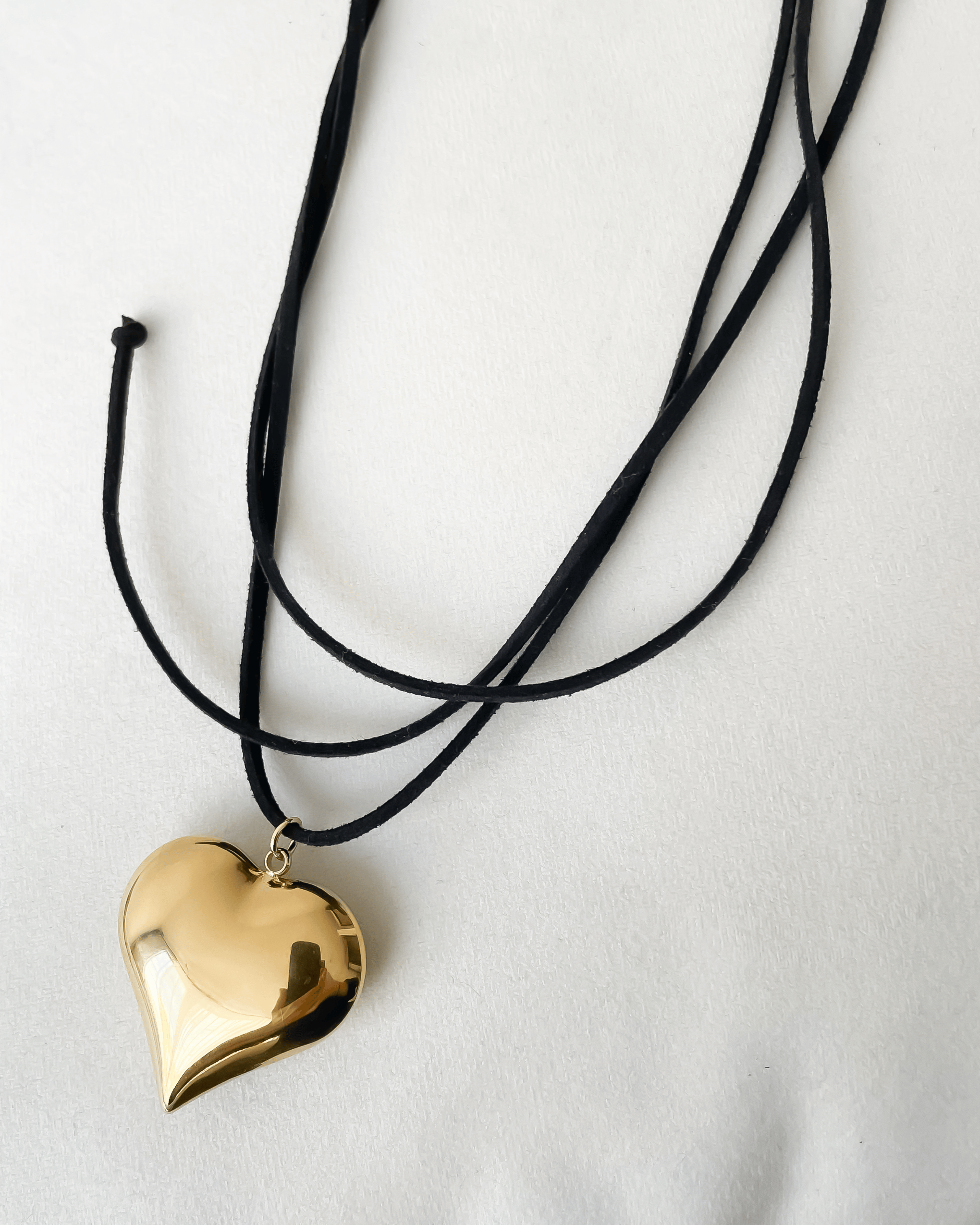 COLLAR CORD HEART